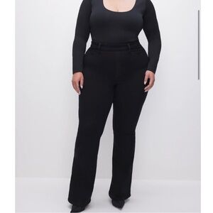 Good American Power Stretch Flare Jeans